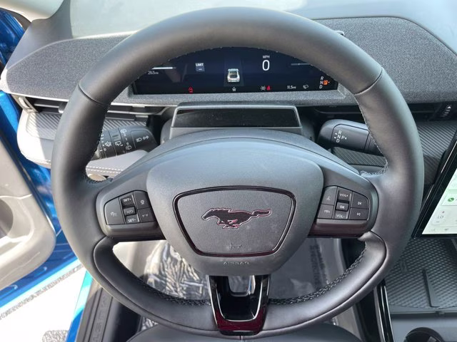 2026 Velocity Blue Metallic Ford Mustang Mach-E Premium AWD SUV