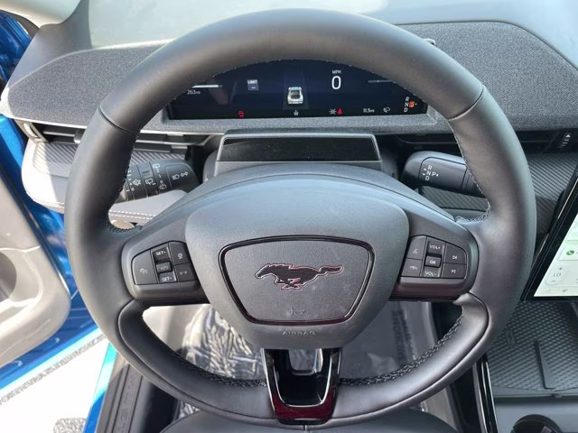2026 Velocity Blue Metallic Ford Mustang Mach-E Premium AWD SUV