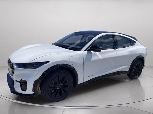 2026 Star White Metallic Tri-Coat Ford Mustang Mach-E Premium AWD SUV