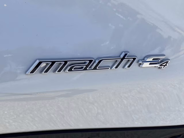 2026 Star White Metallic Tri-Coat Ford Mustang Mach-E Premium AWD SUV