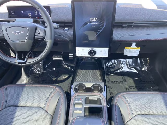 2026 Star White Metallic Tri-Coat Ford Mustang Mach-E Premium AWD SUV