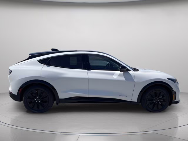 2026 Star White Metallic Tri-Coat Ford Mustang Mach-E Premium AWD SUV