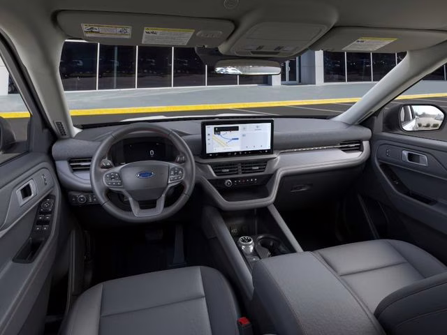2026 Star White Metallic Tri-Coat Ford Explorer Active RWD SUV