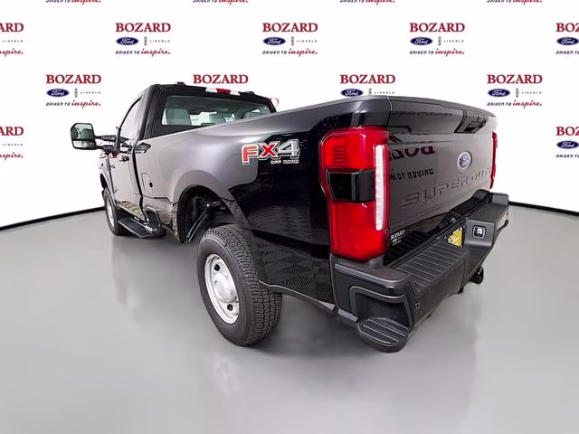 2025 Agate Black Metallic Ford Super Duty F-250 SRW XL 4X4 Truck