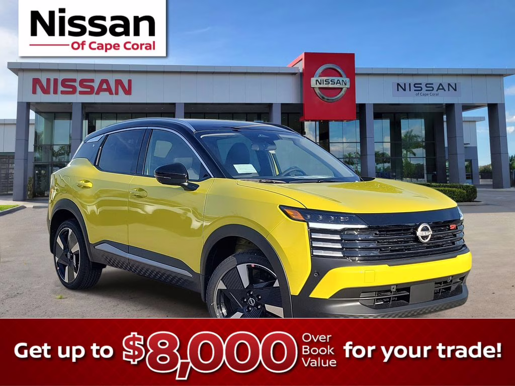 2026 Yellow Metallic Nissan Kicks SR FWD SUV