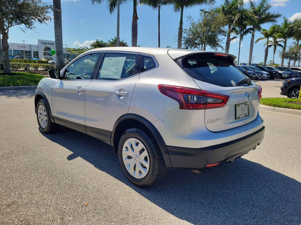2020 Brilliant Silver Metallic Nissan Rogue Sport S FWD SUV