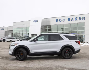 2026 Space White Ford Explorer Tremor 4X4 SUV