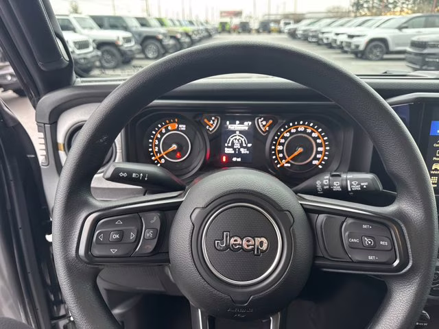 2026 Granite Crystal Metallic Clearcoat Jeep Wrangler Sport 4X4 Convertible