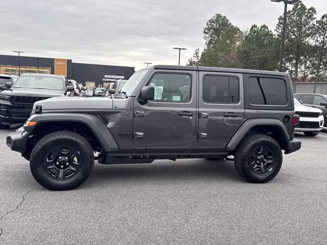 2026 Granite Crystal Metallic Clearcoat Jeep Wrangler Sport 4X4 Convertible
