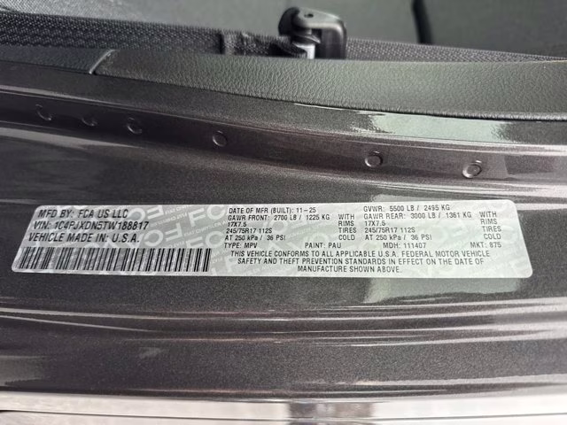 2026 Granite Crystal Metallic Clearcoat Jeep Wrangler Sport 4X4 Convertible