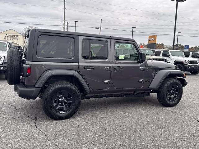 2026 Granite Crystal Metallic Clearcoat Jeep Wrangler Sport 4X4 Convertible