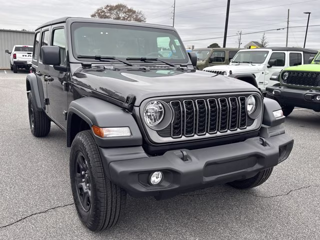 2026 Granite Crystal Metallic Clearcoat Jeep Wrangler Sport 4X4 Convertible