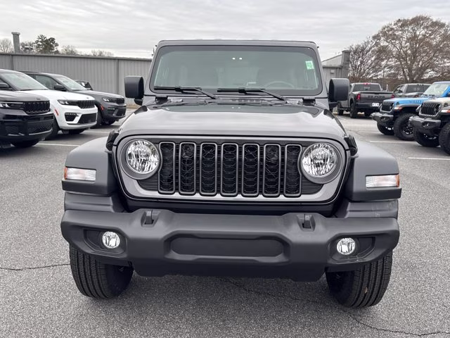 2026 Granite Crystal Metallic Clearcoat Jeep Wrangler Sport 4X4 Convertible