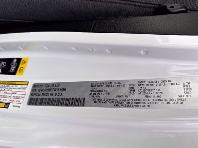 2026 Bright White Clearcoat Jeep Wrangler Willys 4X4 Convertible