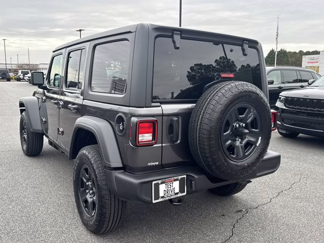 2026 Granite Crystal Metallic Clearcoat Jeep Wrangler Sport 4X4 Convertible