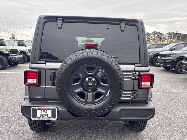 2026 Granite Crystal Metallic Clearcoat Jeep Wrangler Sport 4X4 Convertible