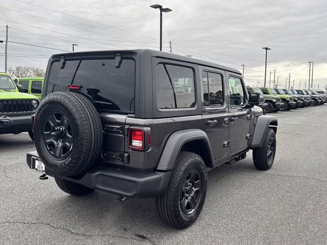 2026 Granite Crystal Metallic Clearcoat Jeep Wrangler Sport 4X4 Convertible