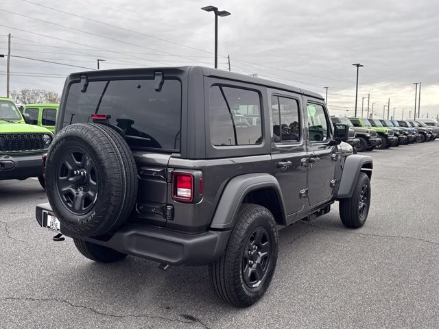 2026 Granite Crystal Metallic Clearcoat Jeep Wrangler Sport 4X4 Convertible