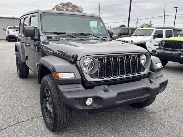 2026 Granite Crystal Metallic Clearcoat Jeep Wrangler Sport 4X4 Convertible