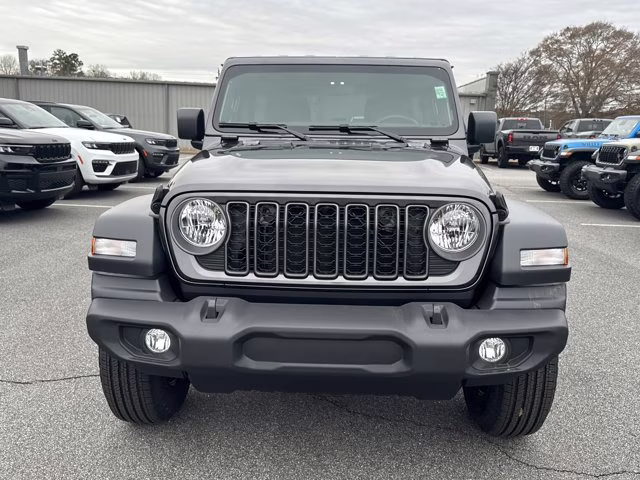 2026 Granite Crystal Metallic Clearcoat Jeep Wrangler Sport 4X4 Convertible