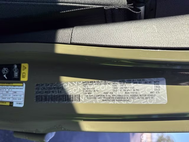 2026 41 Jeep Wrangler Sport 4X4 Convertible