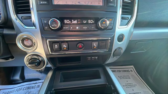 2019 Deep Blue Pearl Metallic Nissan Titan PRO-4X 4X4 Truck
