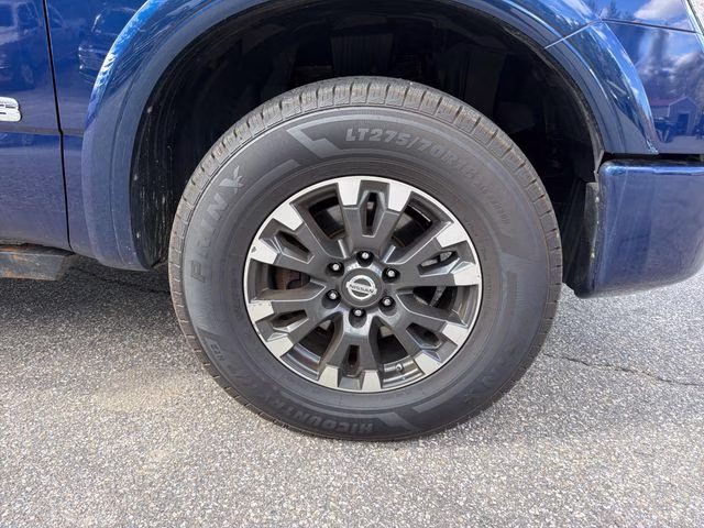 2019 Deep Blue Pearl Metallic Nissan Titan PRO-4X 4X4 Truck