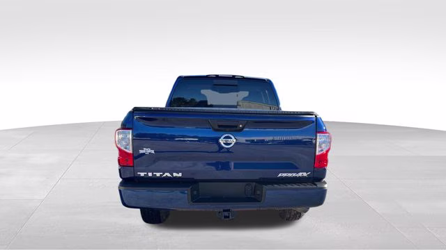2019 Deep Blue Pearl Metallic Nissan Titan PRO-4X 4X4 Truck