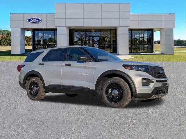 2026 Silver Gray Metallic Ford Police Interceptor Utility AWD SUV