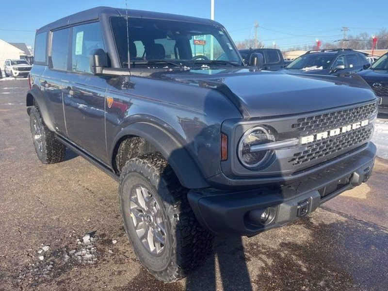 2025 Carbonized Gray Metallic Ford Bronco Badlands 4X4 SUV