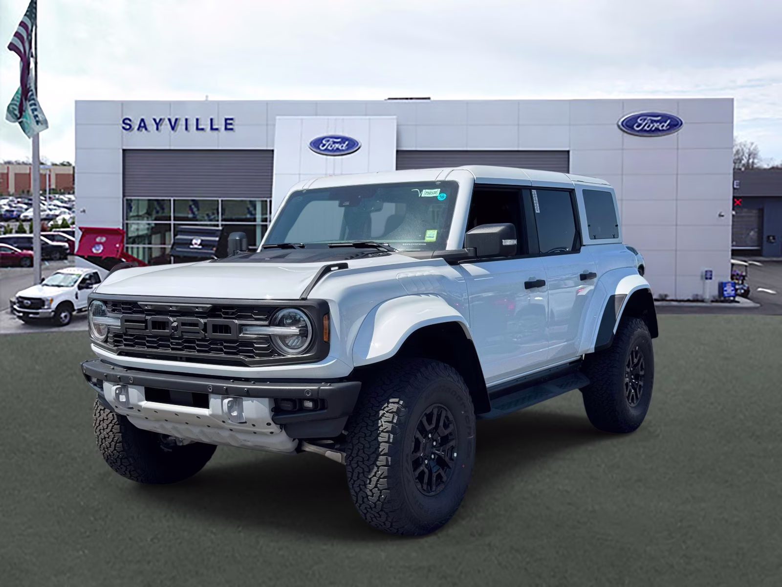 2025 Oxford White Ford Bronco Raptor 4 Door Advanced 4x4 4X4 SUV