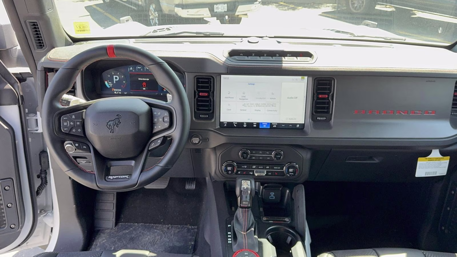 2025 Oxford White Ford Bronco Raptor 4 Door Advanced 4x4 4X4 SUV