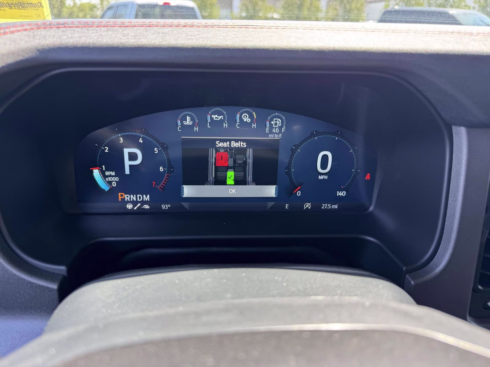 2025 Oxford White Ford Bronco Raptor 4 Door Advanced 4x4 4X4 SUV