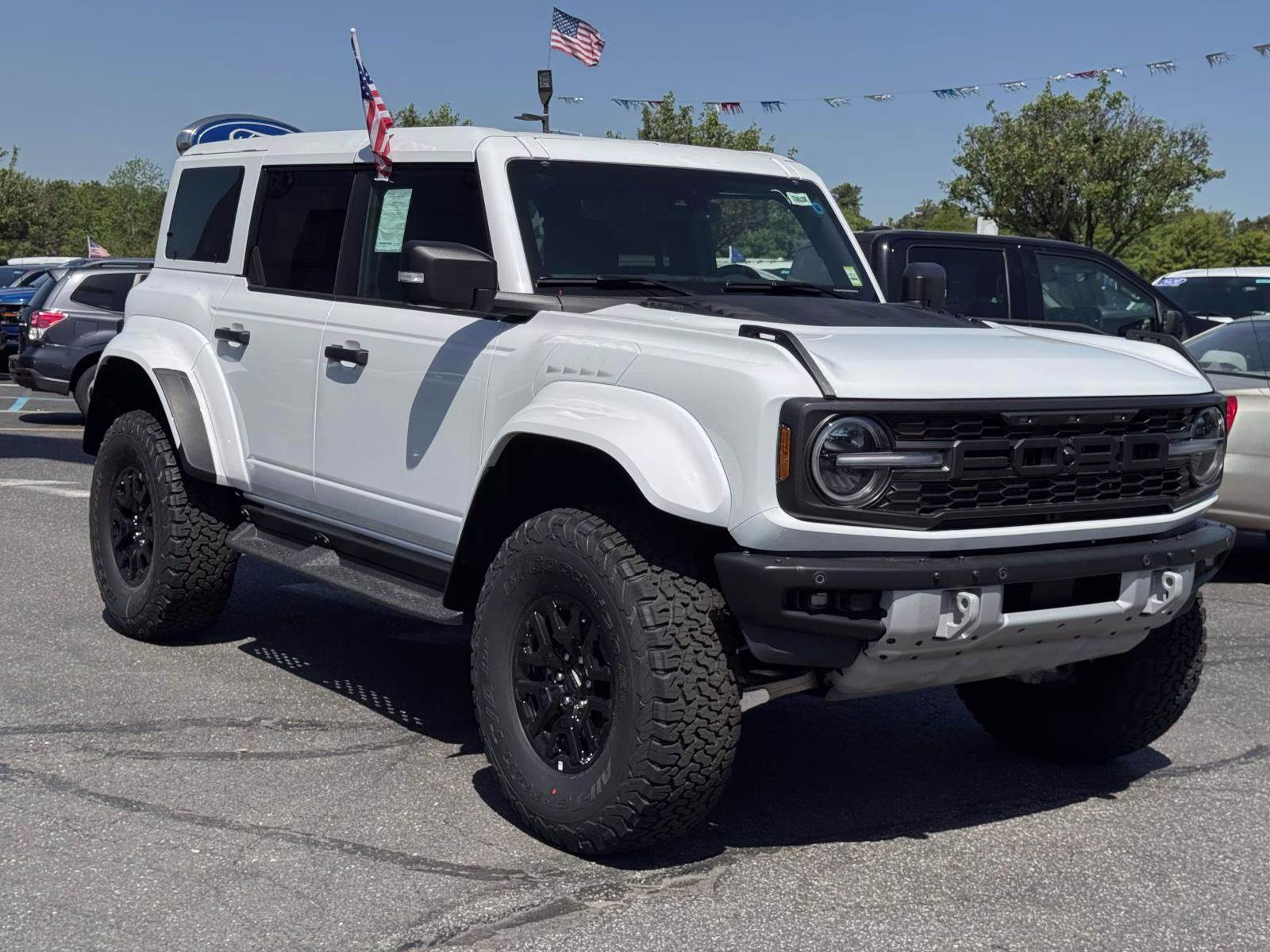 2025 Oxford White Ford Bronco Raptor 4 Door Advanced 4x4 4X4 SUV