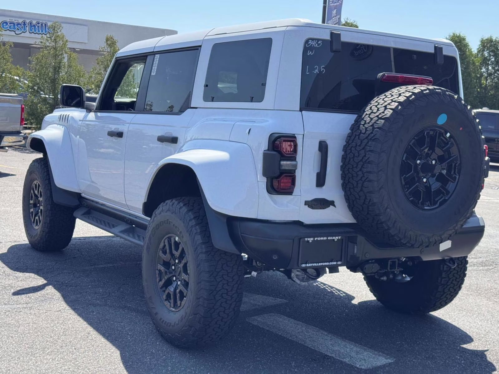 2025 Oxford White Ford Bronco Raptor 4 Door Advanced 4x4 4X4 SUV