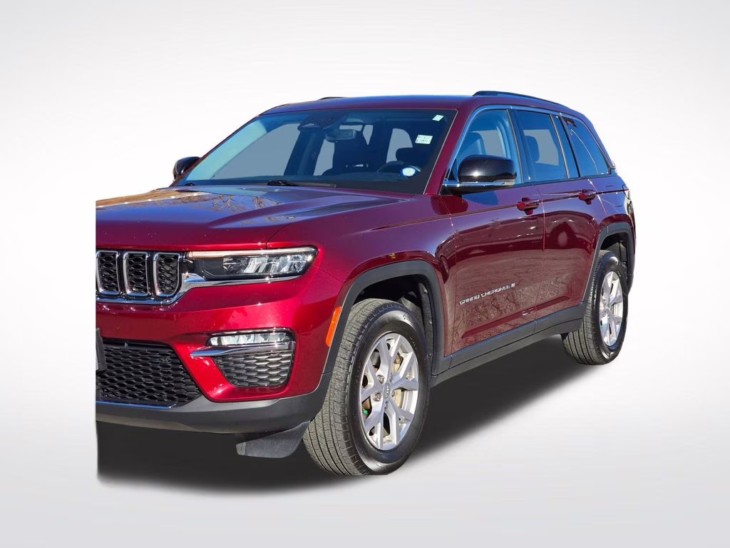 2022 Velvet Red Pearlcoat Jeep Grand Cherokee Limited 4X4 SUV