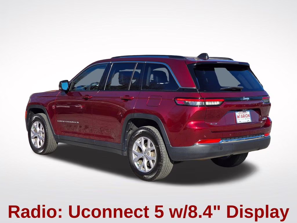 2022 Velvet Red Pearlcoat Jeep Grand Cherokee Limited 4X4 SUV