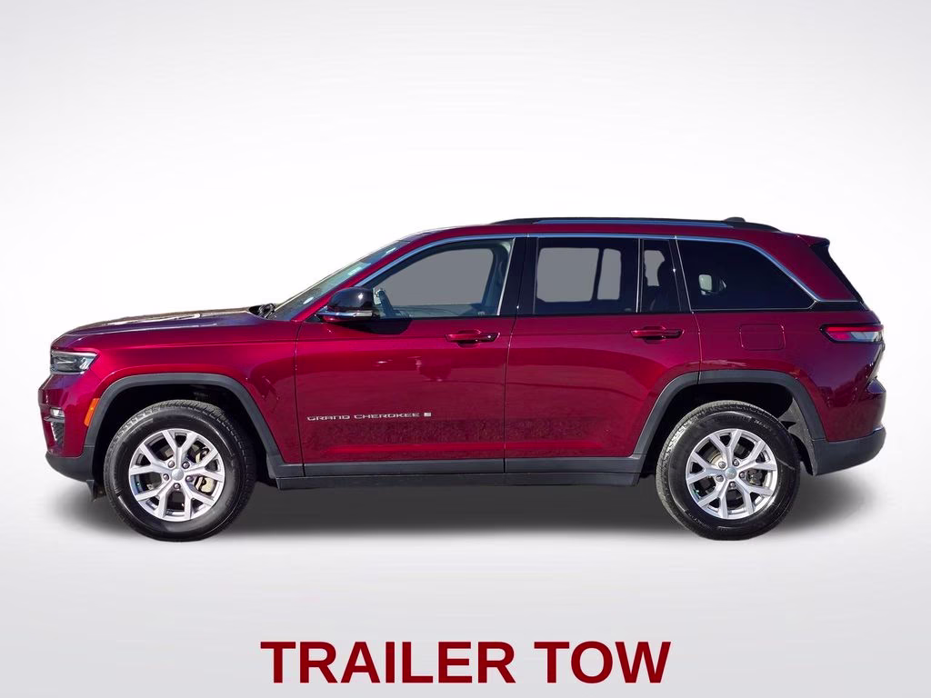 2022 Velvet Red Pearlcoat Jeep Grand Cherokee Limited 4X4 SUV