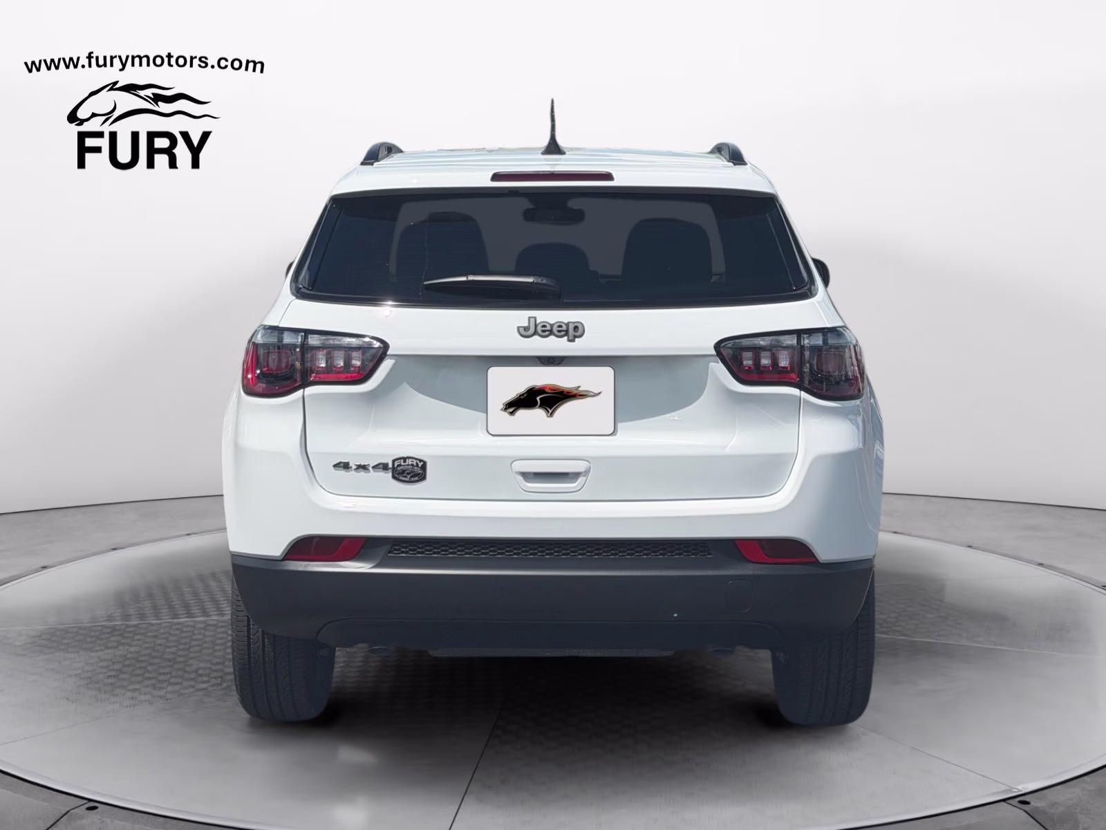 2026 Bright White Clearcoat Jeep Compass Latitude 4X4 SUV