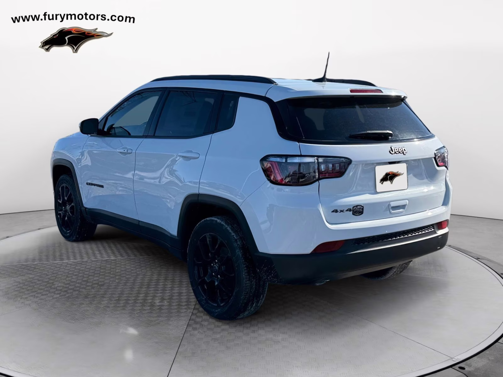 2026 Bright White Clearcoat Jeep Compass Latitude 4X4 SUV