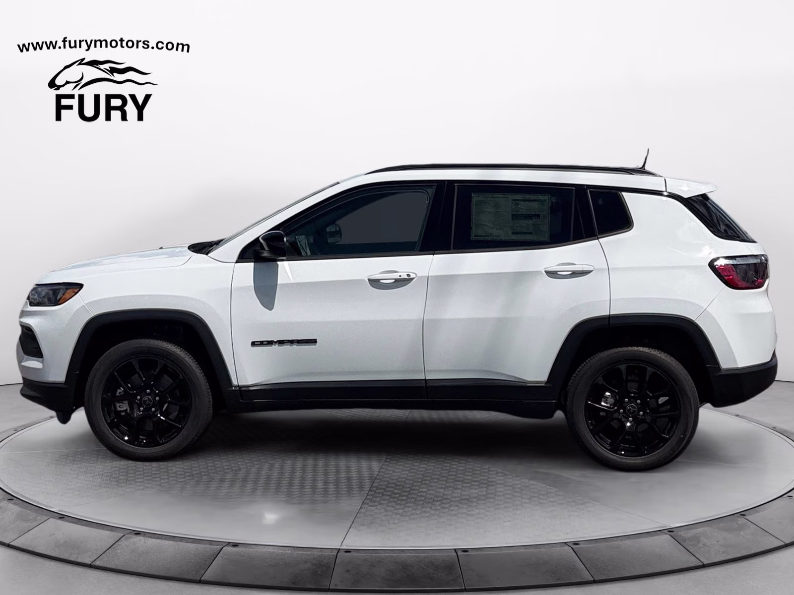 2026 Bright White Clearcoat Jeep Compass Latitude 4X4 SUV