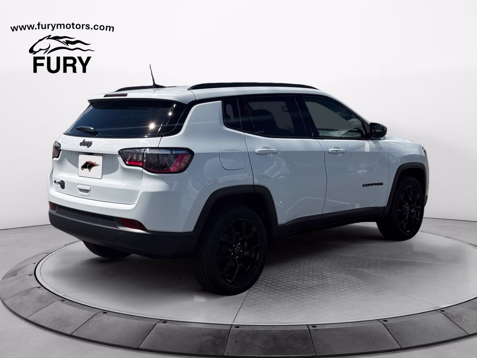 2026 Bright White Clearcoat Jeep Compass Latitude 4X4 SUV