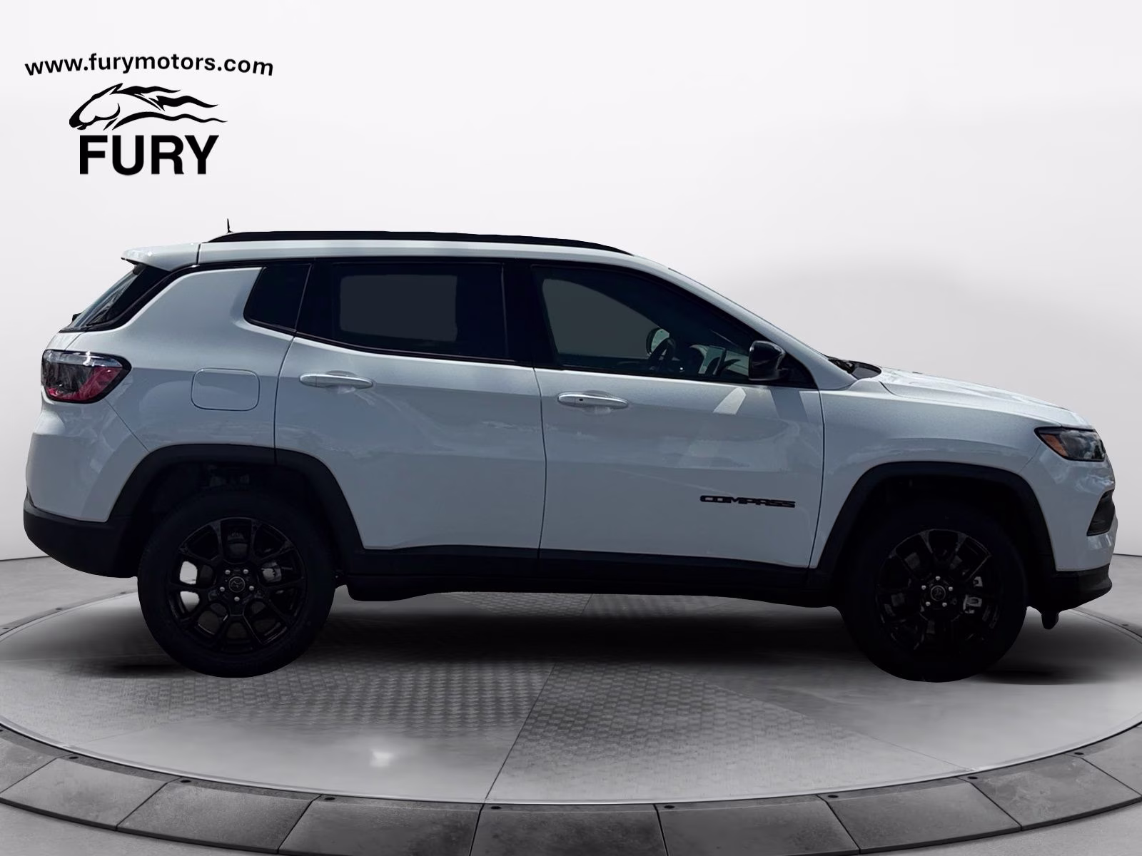 2026 Bright White Clearcoat Jeep Compass Latitude 4X4 SUV