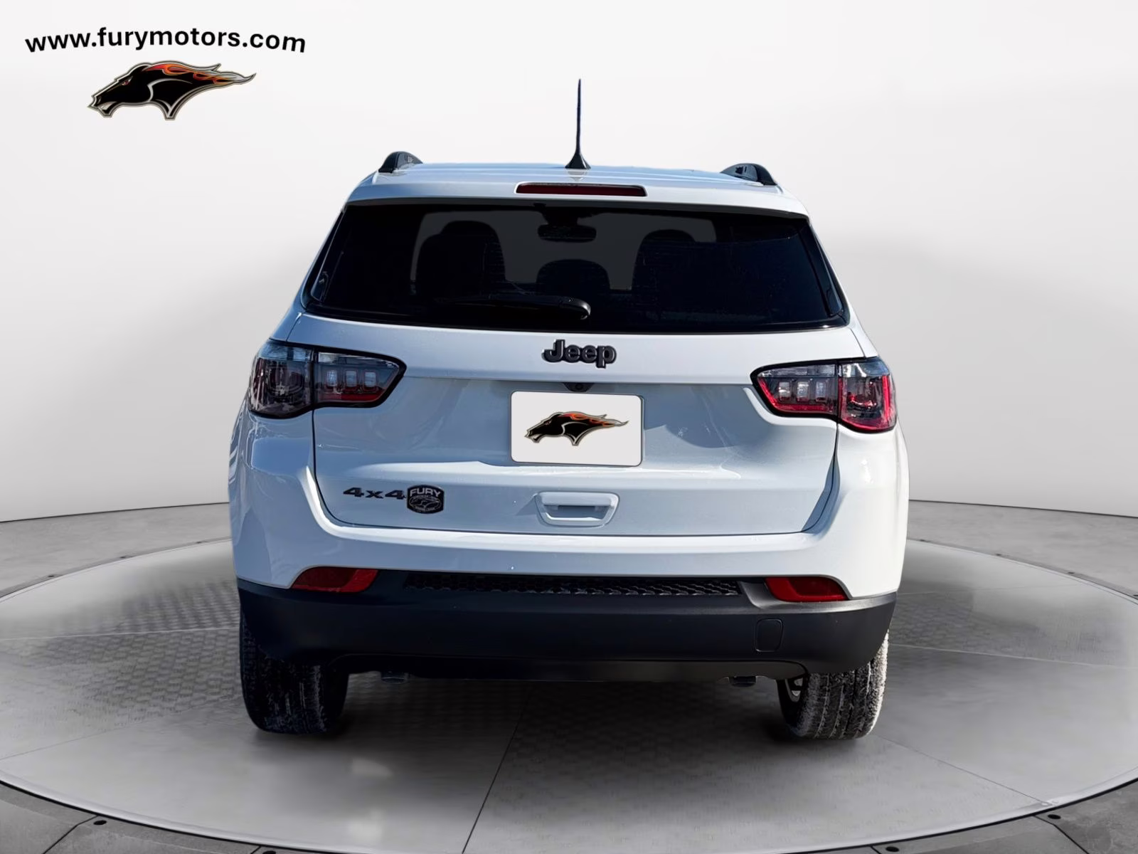 2026 Bright White Clearcoat Jeep Compass Latitude 4X4 SUV