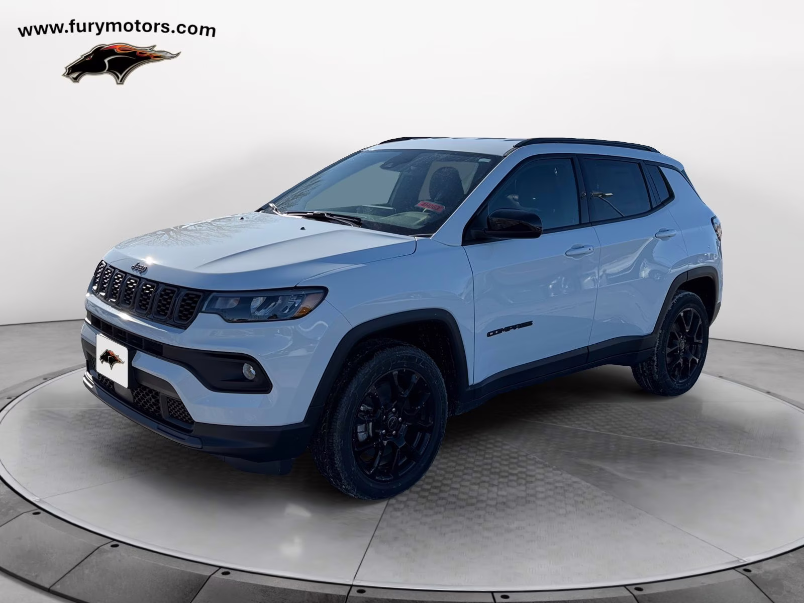 2026 Bright White Clearcoat Jeep Compass Latitude 4X4 SUV