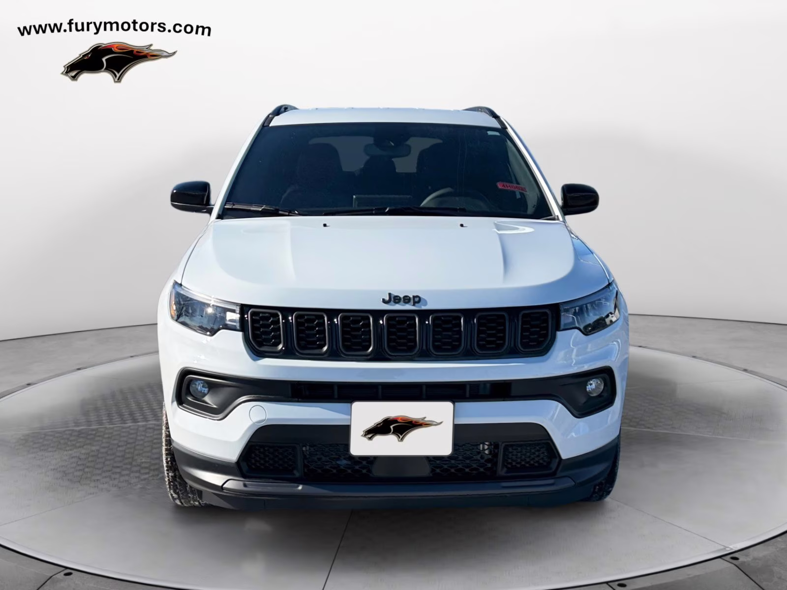 2026 Bright White Clearcoat Jeep Compass Latitude 4X4 SUV