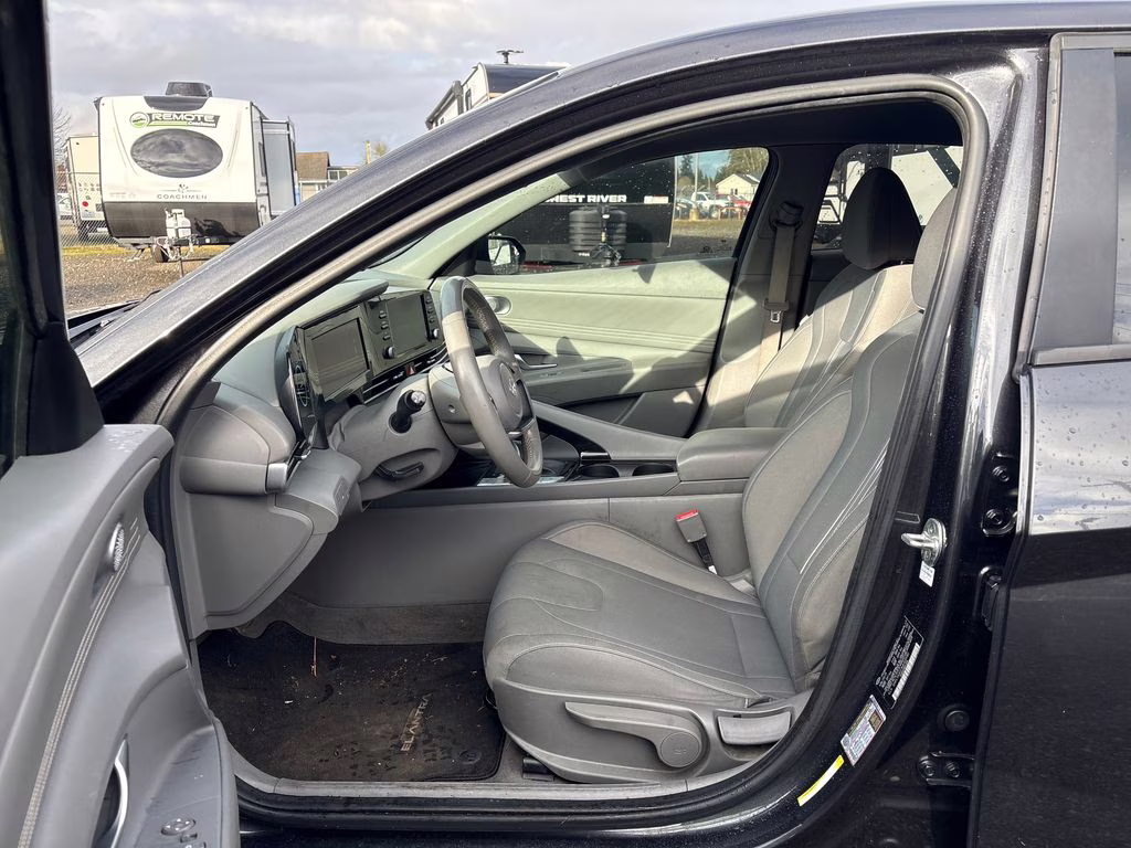 2021 Portofino Gray Hyundai Elantra SEL FWD Sedan