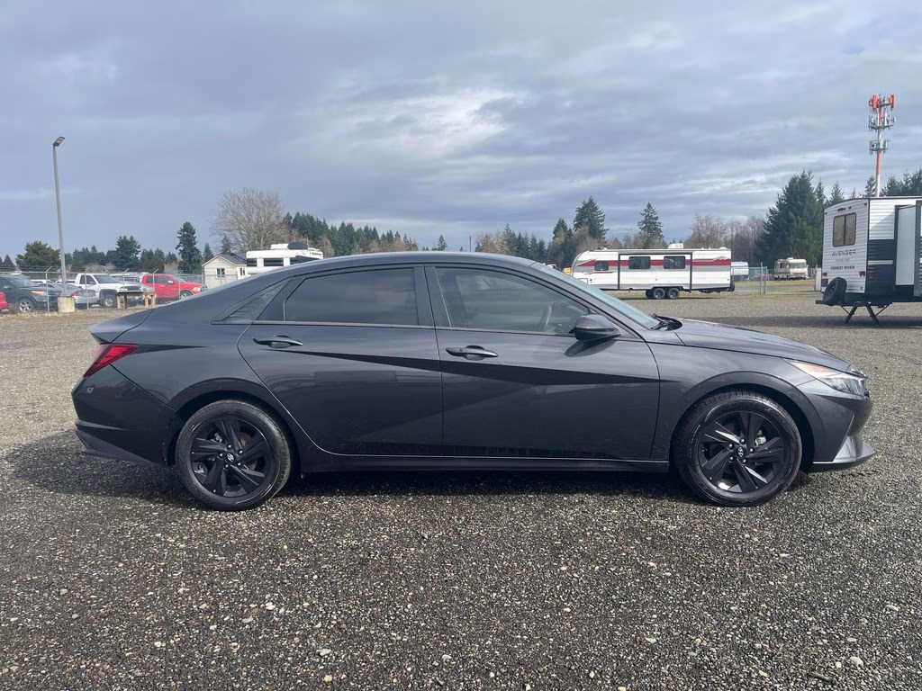 2021 Portofino Gray Hyundai Elantra SEL FWD Sedan