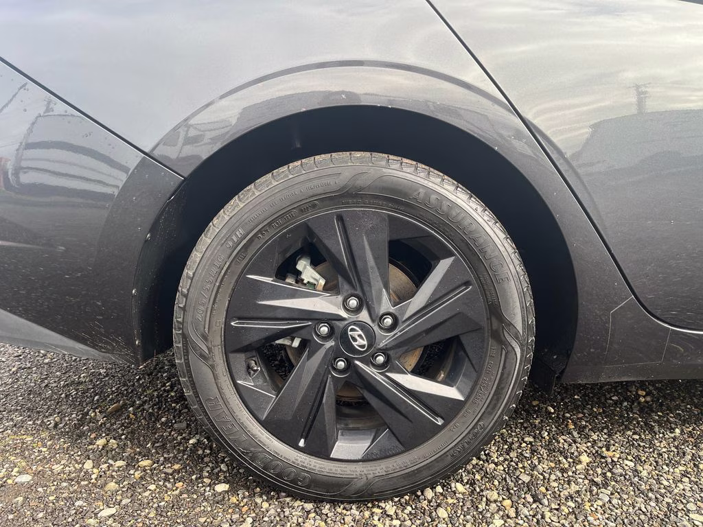 2021 Portofino Gray Hyundai Elantra SEL FWD Sedan