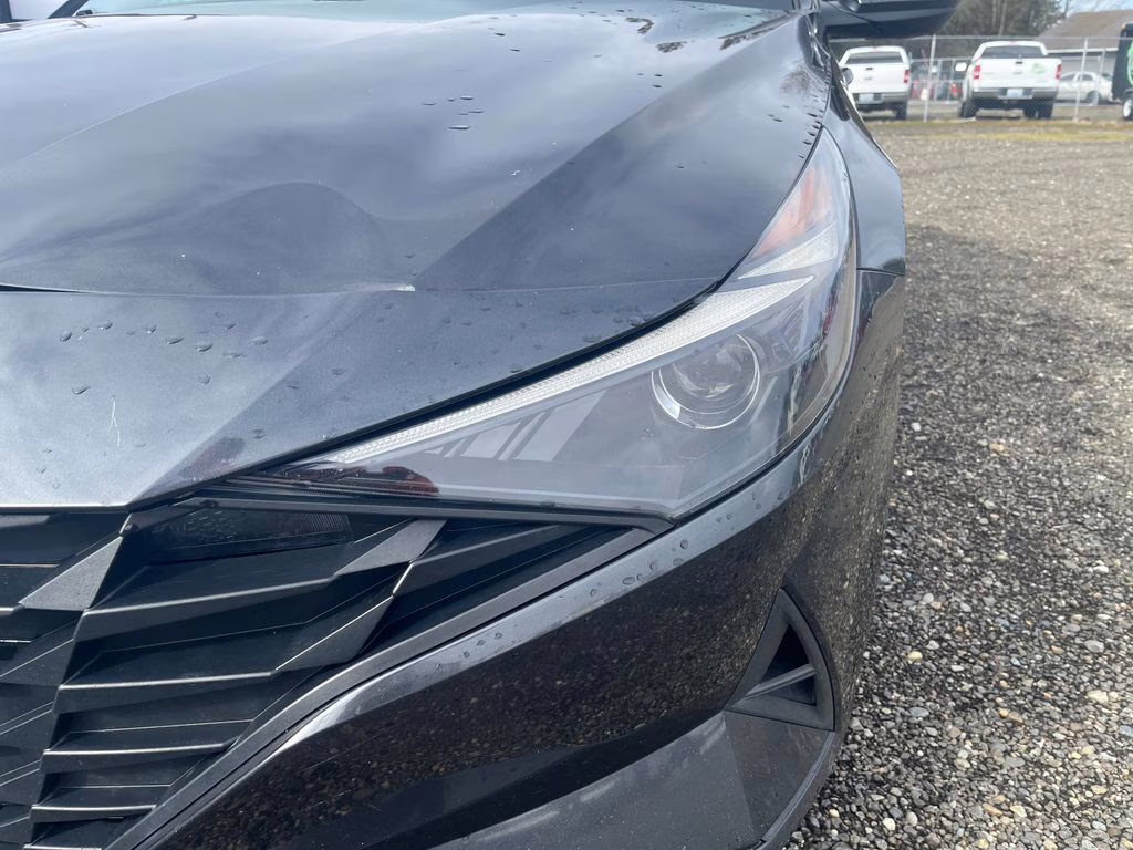 2021 Portofino Gray Hyundai Elantra SEL FWD Sedan